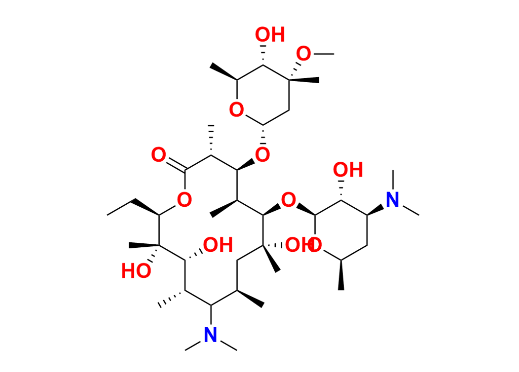 Erythromycin lactobionate A