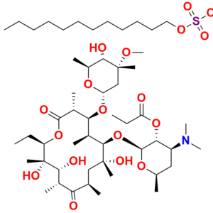 Erythromycin lactobionate A