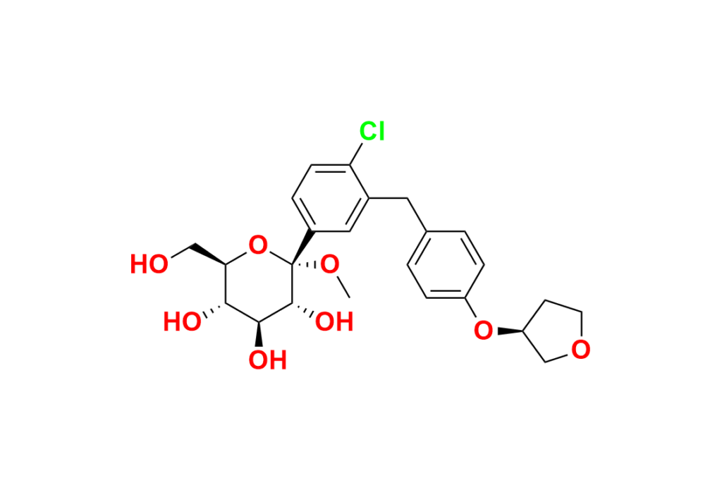 1,4-Anhydro-1,5-Dihydroxy-Empagliflozin D4