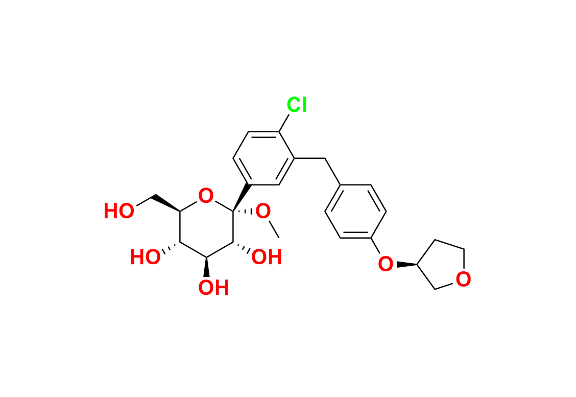 1,4-Anhydro-1,5-Dihydroxy-Empagliflozin D4