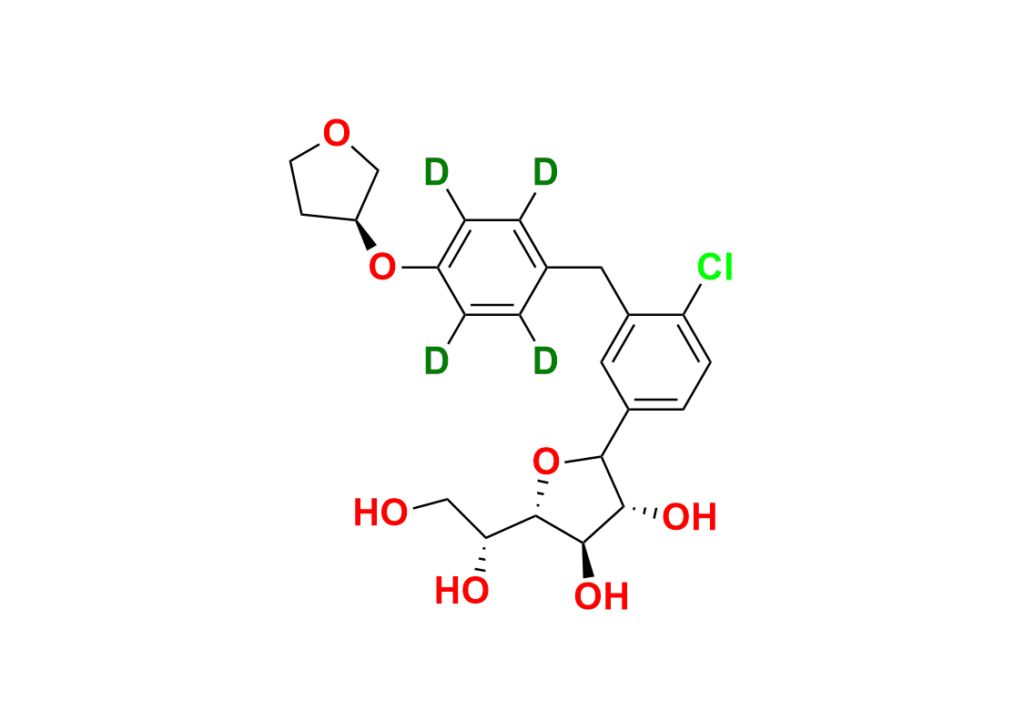 1,4-Anhydro-1,5-Dihydroxy-Empagliflozin D4