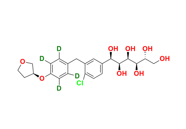(1R)-1,5-Dihydroxy Empagliflozin D4