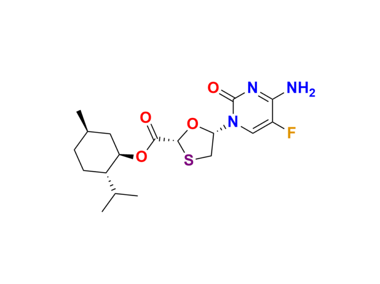 AQ-E001044.png Emtricitabine Menthyl Ester Impurity