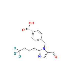 4-[(2-Butyl-5-formyl-1H-imidazol-1-yl)methyl]benzoic Acid D3