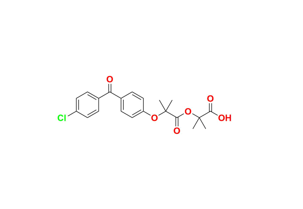 AQ-F002523.png Fenofibric Acid 1-Carboxyl-1-methylethyl Ester