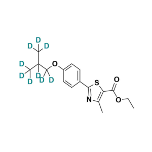 3-Descyano Febuxostat D9 Ethyl Ester