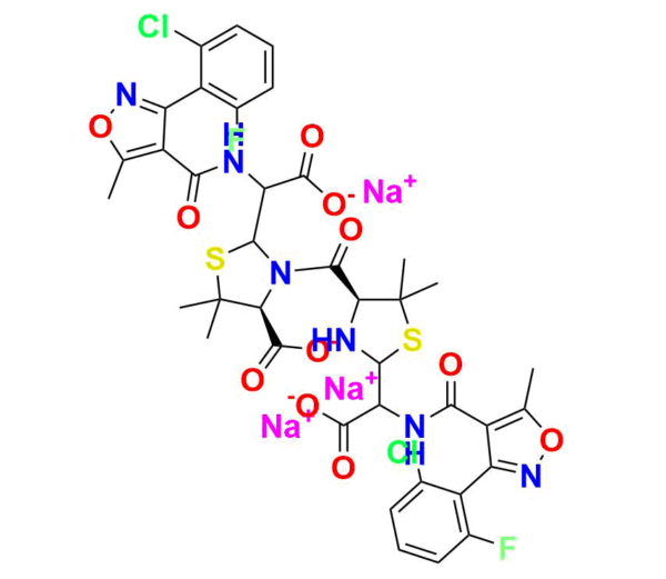 Flucloxacillin Open Ring Dimer Impurity
