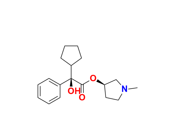 AQ-G001122.png Glycopyrronium bromide Impurity 1