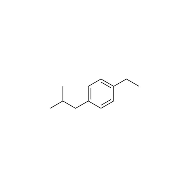 AQ-I000647.png 1-Ethyl-4-Isobutylbenzene