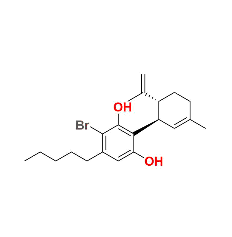 (1'R,2'R)-3-Bromo-5'-methyl-4-pentyl-2'-(prop-1-en-2-yl)-1',2',3',4'-tetrahydro-[1,1'-biphenyl]-2,6-diol