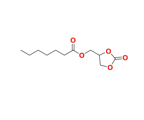 (2-oxo-1,3-dioxolan-4-yl)methyl heptanoate