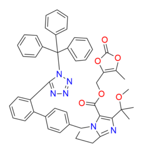 Trityl Olmesartan Medoxomil Methoxy Impurity