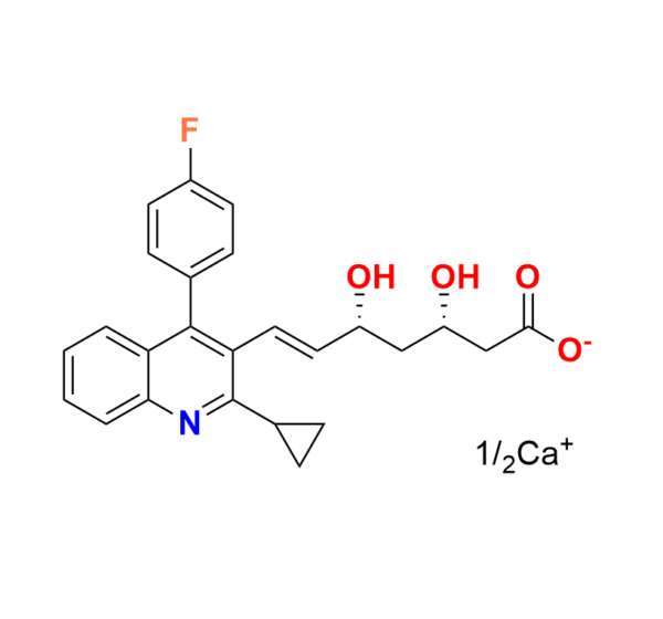 Pitavastatin (3S,5R)-Isomer Calcium Salt
