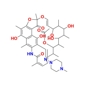 25-Desacetyl-21-acetyl rifampicin
