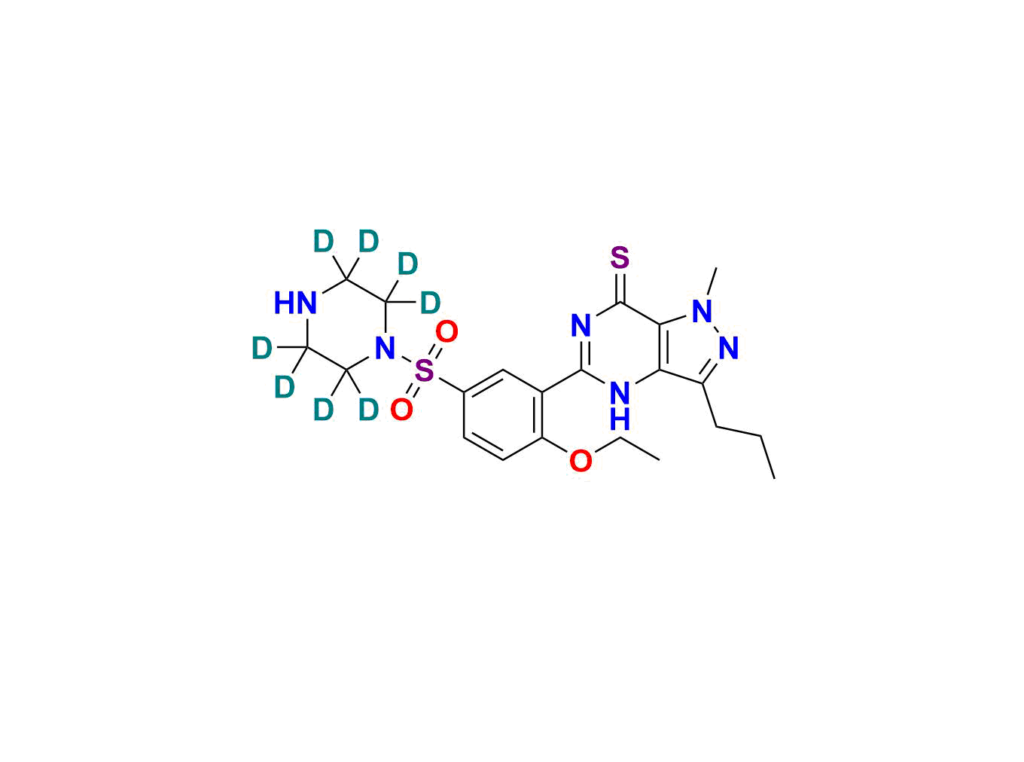 Desmethyl Thiosildenafil D8