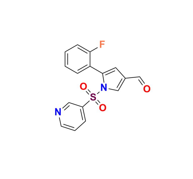 AQ-V002315.png Vonoprazan Sulfonyl Aldehyde Impurity