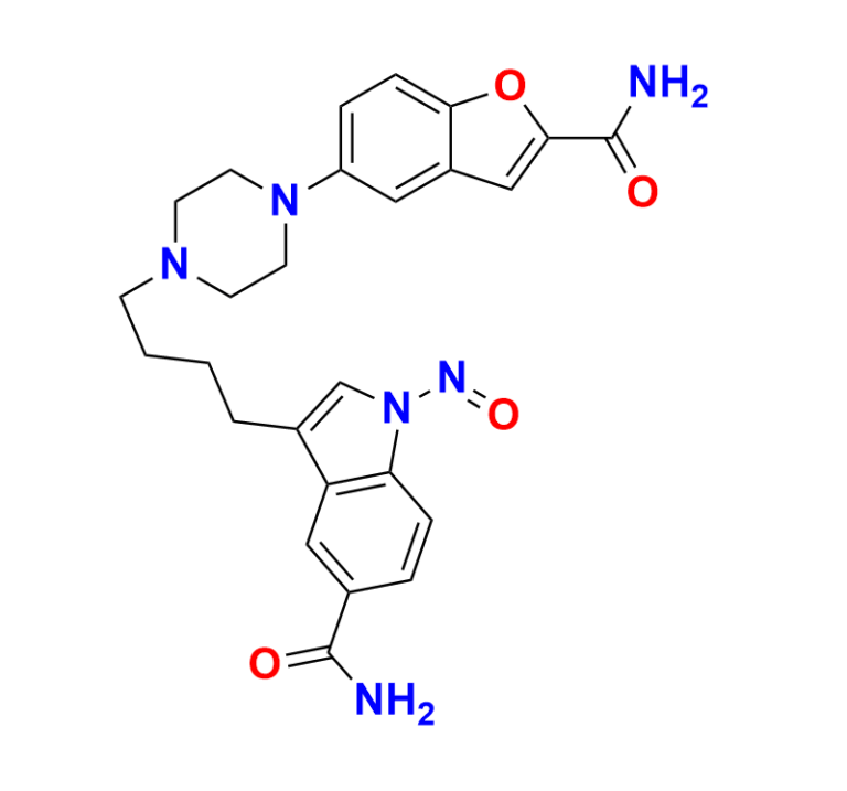AQ-V002677.png Vilazodone Diamide Nitroso impurity