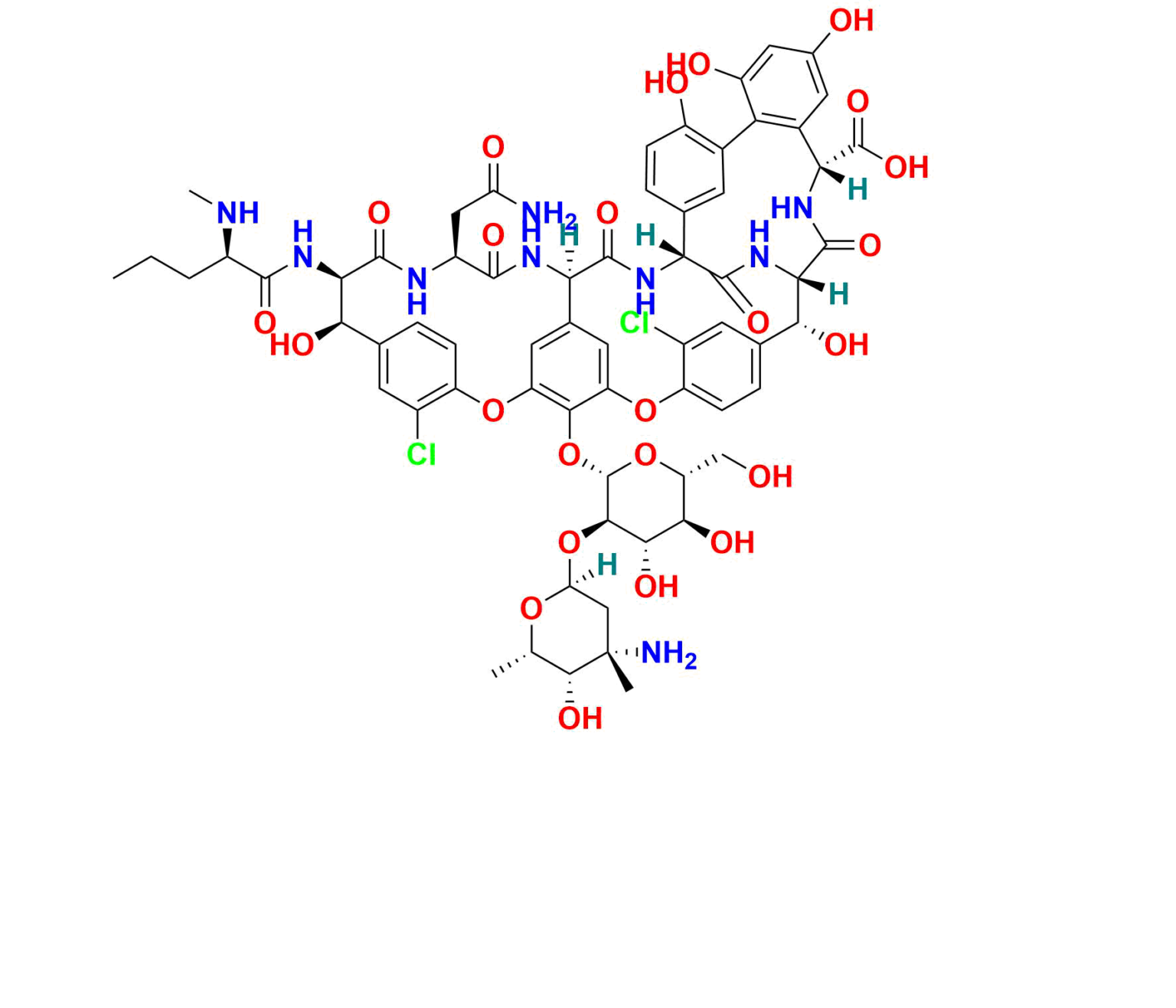 Vancomycin Didechloro Impurity