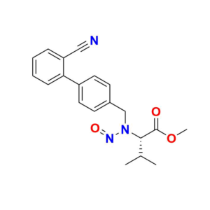 N-Nitroso Valsartan Cyano Desvaleryl Methyl Ester