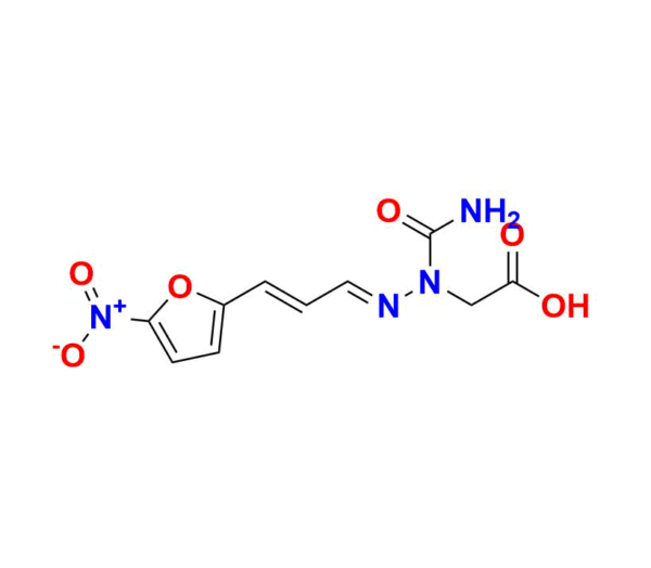 N-Carbamoyl-N-((3-(5-nitrofuran-2-yl)allylidene)amino)glycine