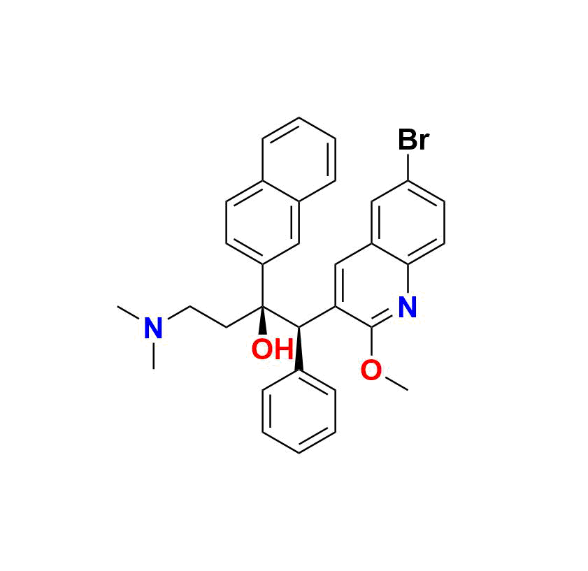 Bedaquiline 2-Naphthyl Diastereomer Impurity 1