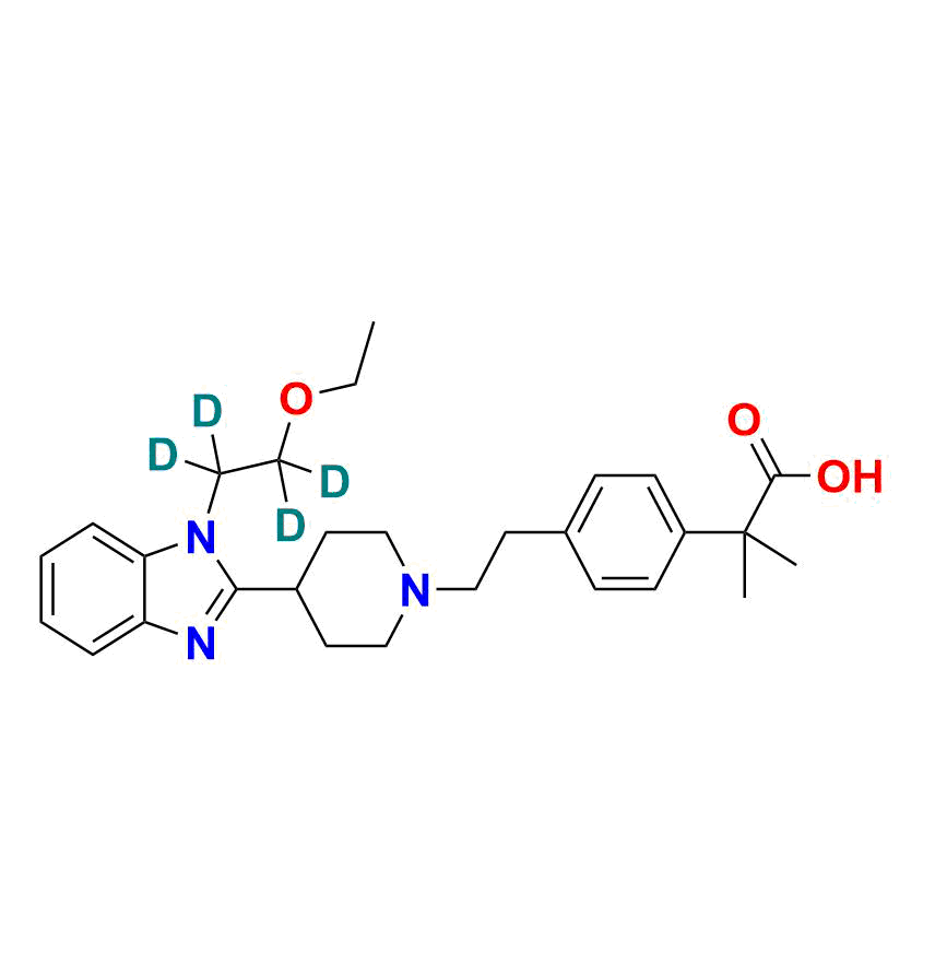 Bilastine D4 (Possibility 1)