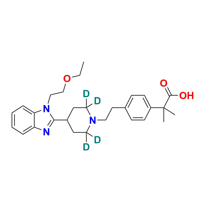 Bilastine D4 (Possibility 2)