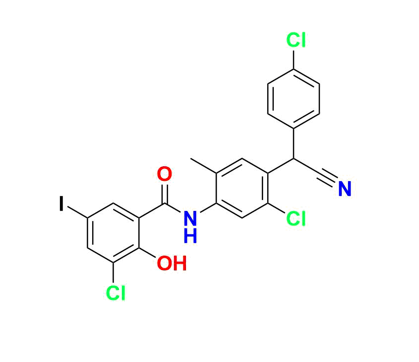 Closantel EP Impurity E
