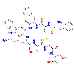 D-allo-Thr(6)-Octreotide
