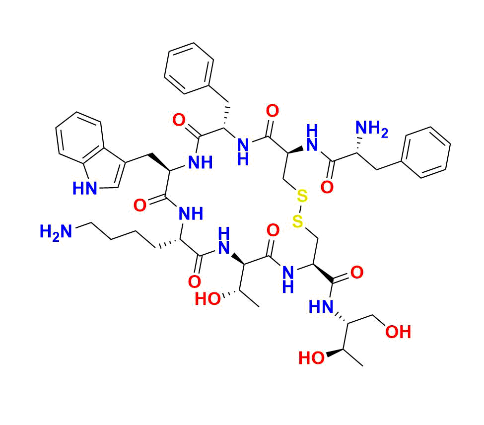 D-allo-Thr(6)-Octreotide