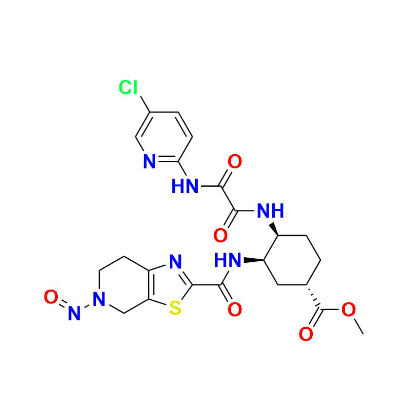 AQ-E002067.png Edoxaben Cyclohexyl Methyl Ester Desmethylamine N-Nitroso impurity
