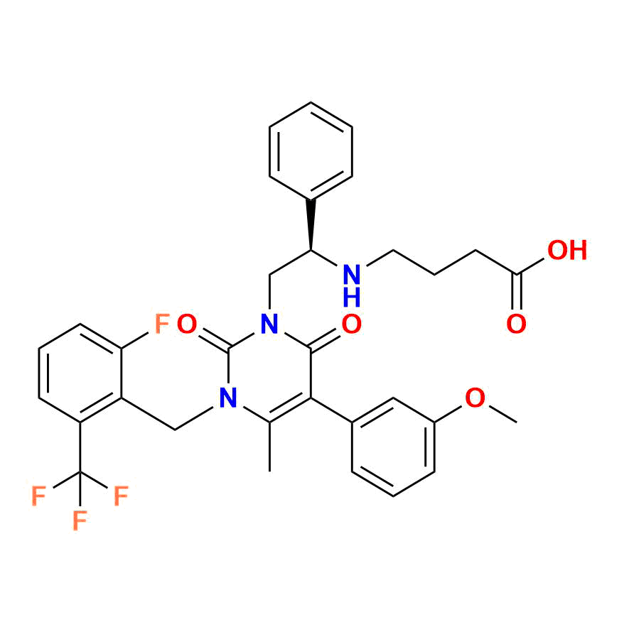 Elagolix 3-Methoxy Desfluoro Impurity