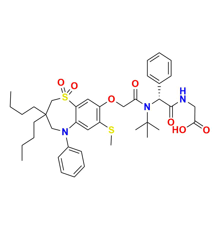 AQ-E003628.png Elobixibat N Tertiary-butyl Impurity