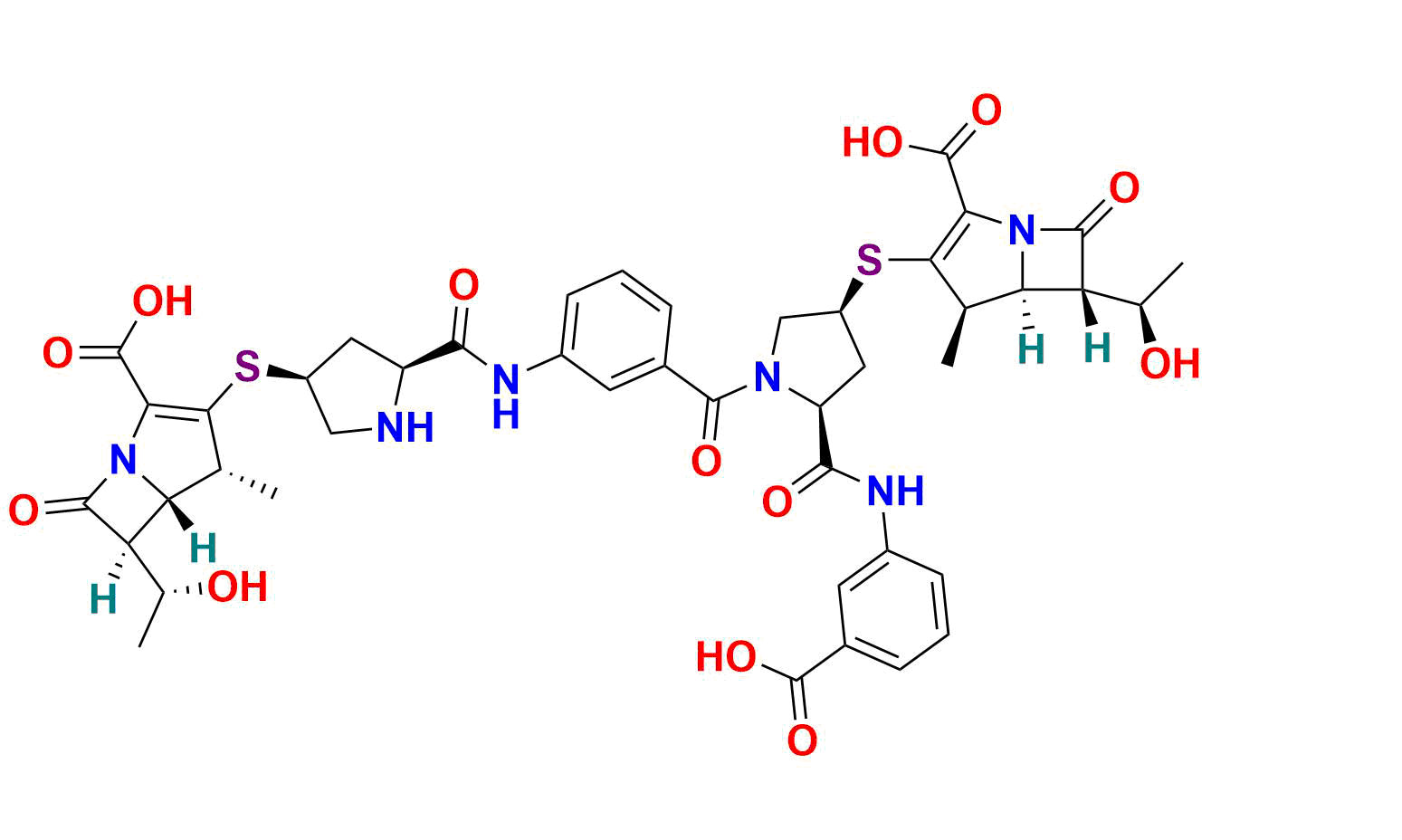 Ertapenem N-Carbonyl Dimer Impurity