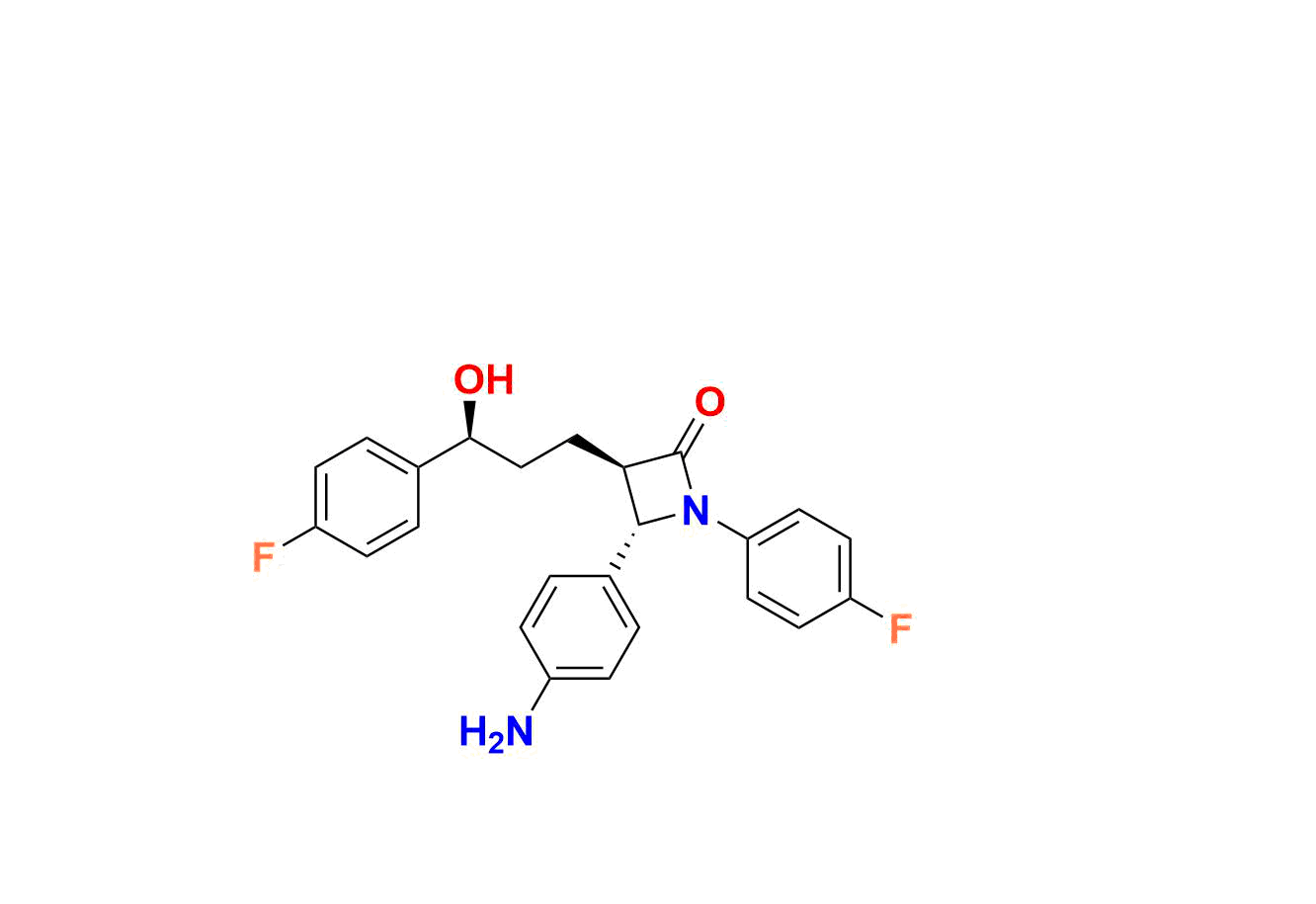 AQ-E007051.png Ezetimibe Aniline Impurity