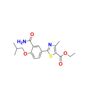 Febuxostat Ethyl Ester Amide Impurity