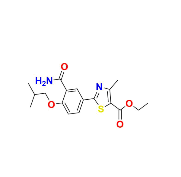 Febuxostat Ethyl Ester Amide Impurity