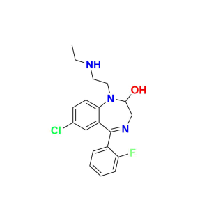 Flurazepam-D10 Dihydrochloride Flurazepam Impurity 1