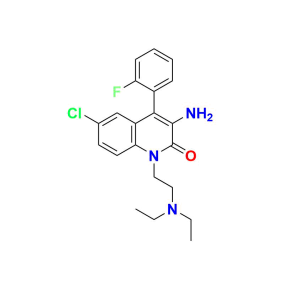 Flurazepam-D10 Dihydrochloride Flurazepam Impurity 2