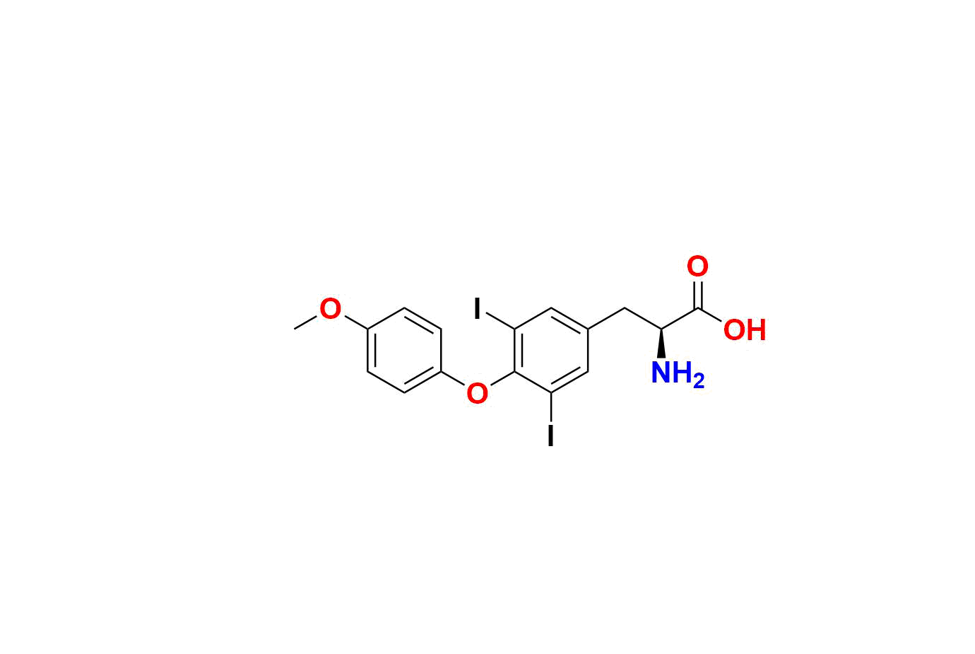 L-Tyrosine,3,5-diiodo-o-(4-Methoxyphenyl)