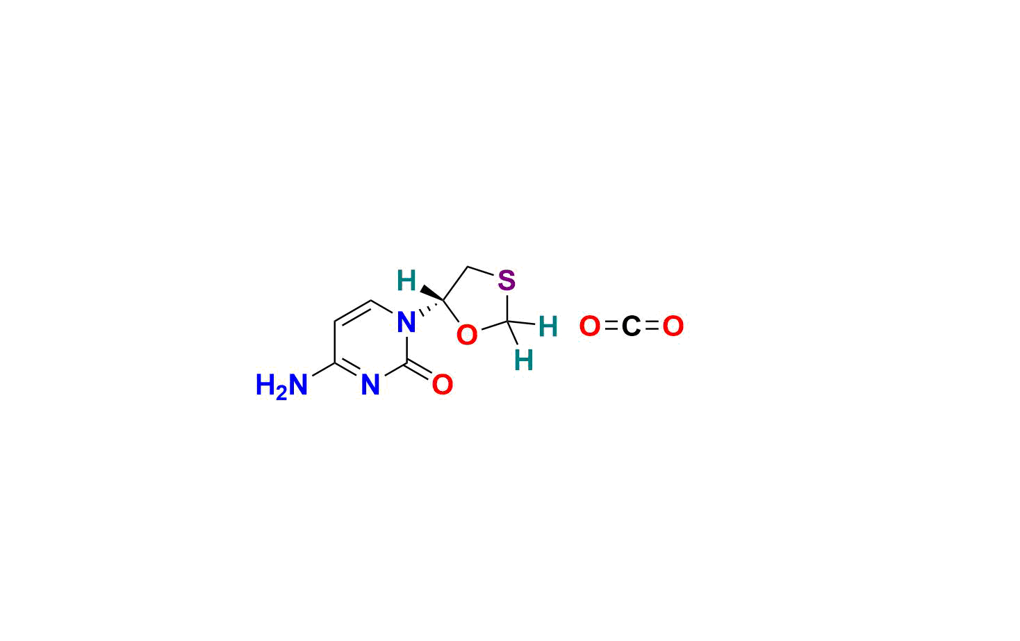 Lamivudine EP Impurity H (TFA salt)