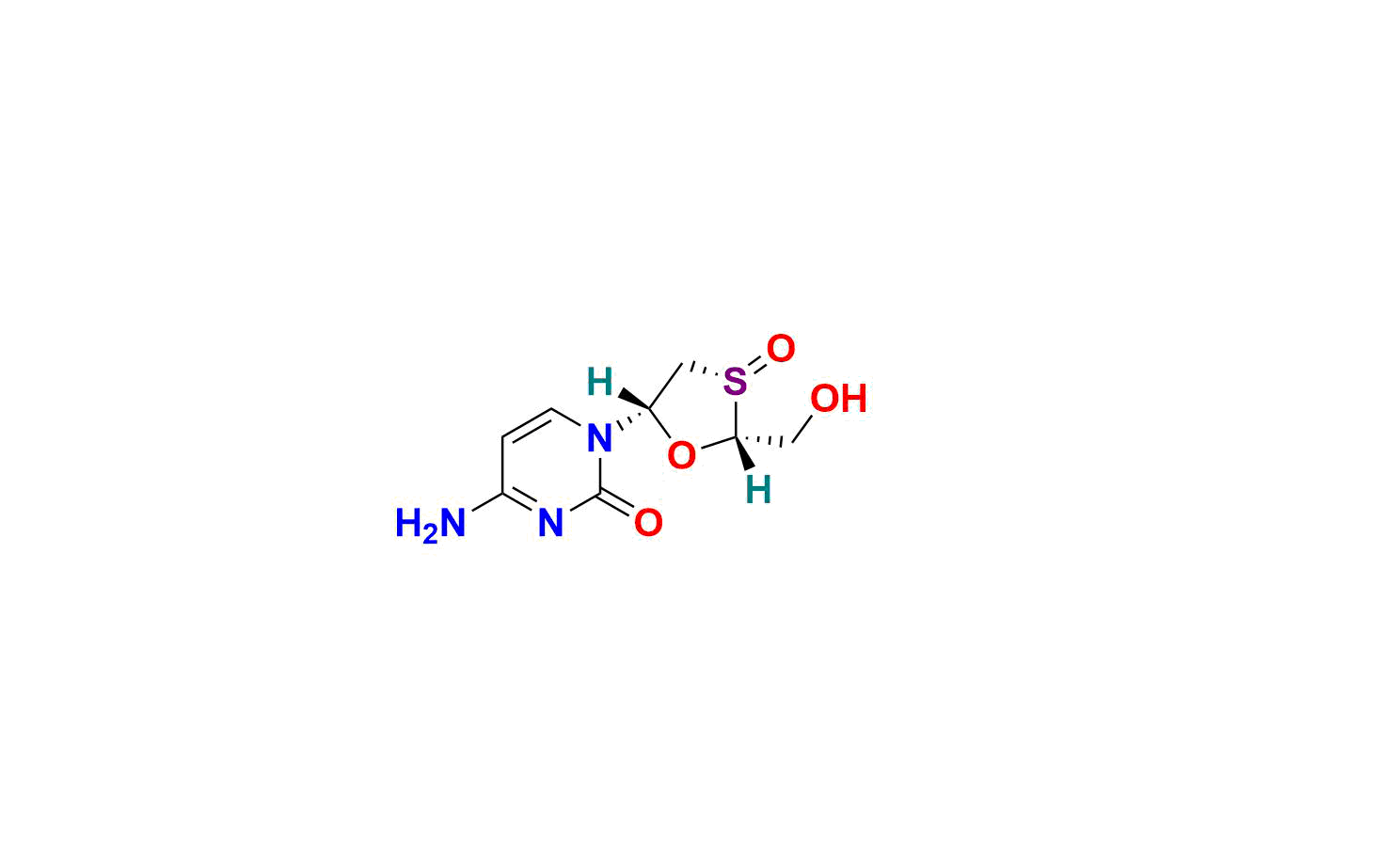Lamivudine EP Impurity H (TFA salt)