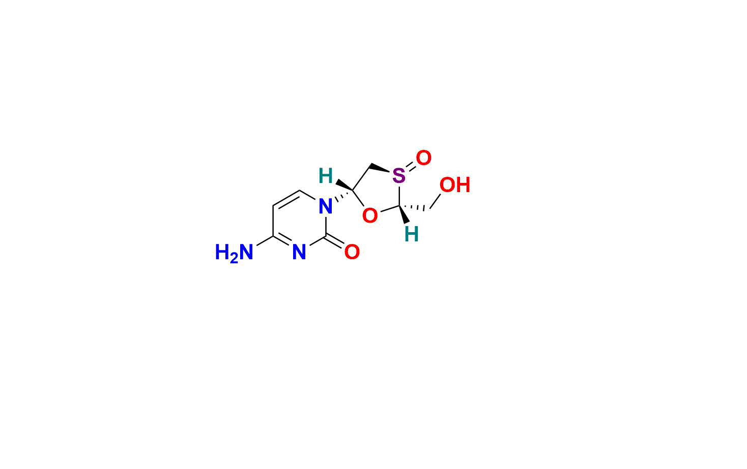 Lamivudine EP Impurity H (TFA salt)