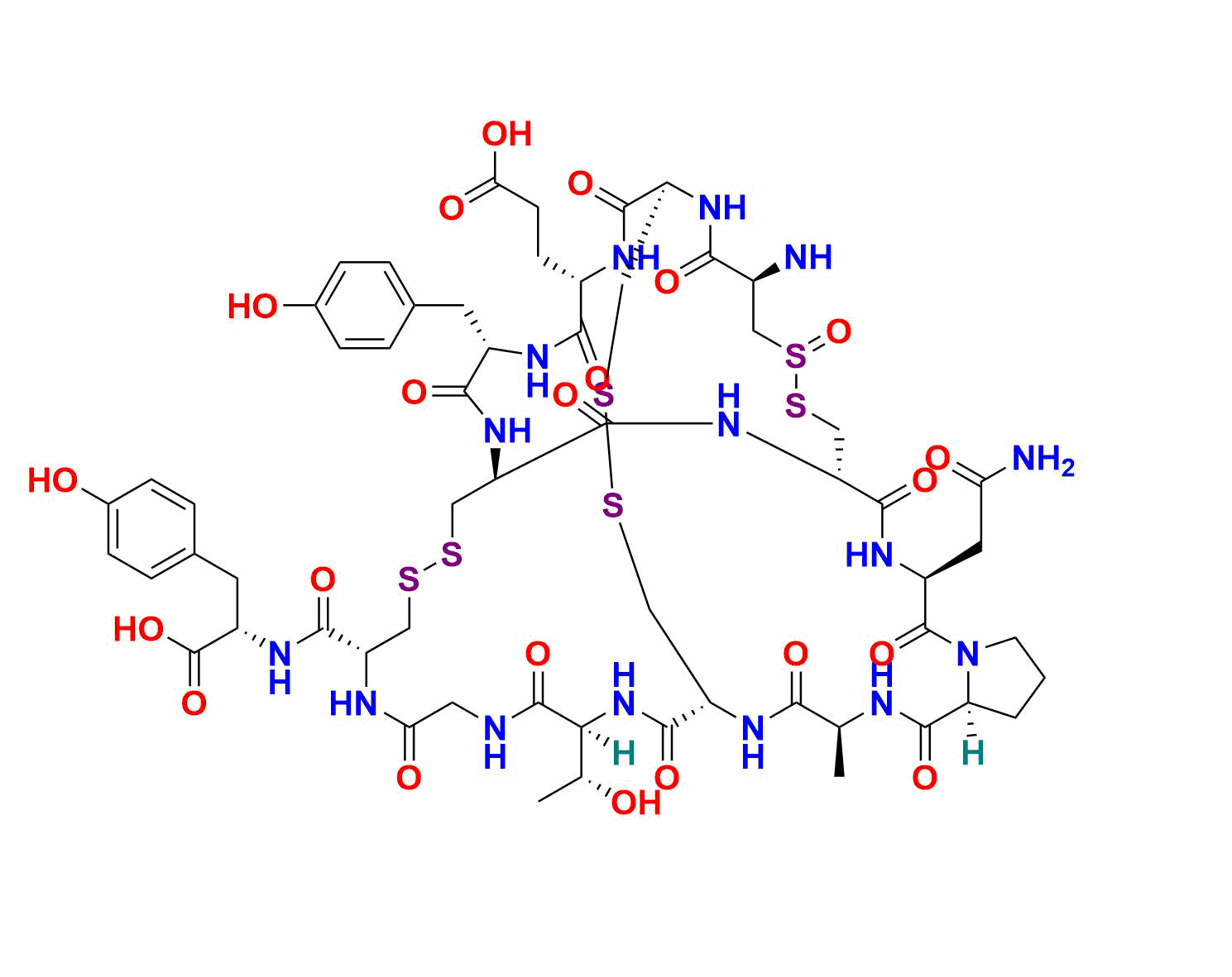N-Acetyl Linaclotide Impurity