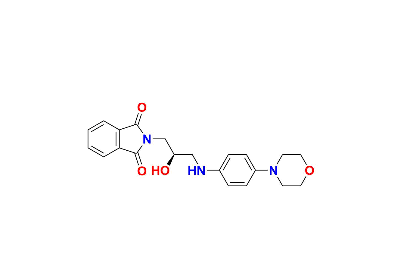 Linezolid Desacetamide Descarbonyl Phthalimide Desfluoro (R)-Isomer
