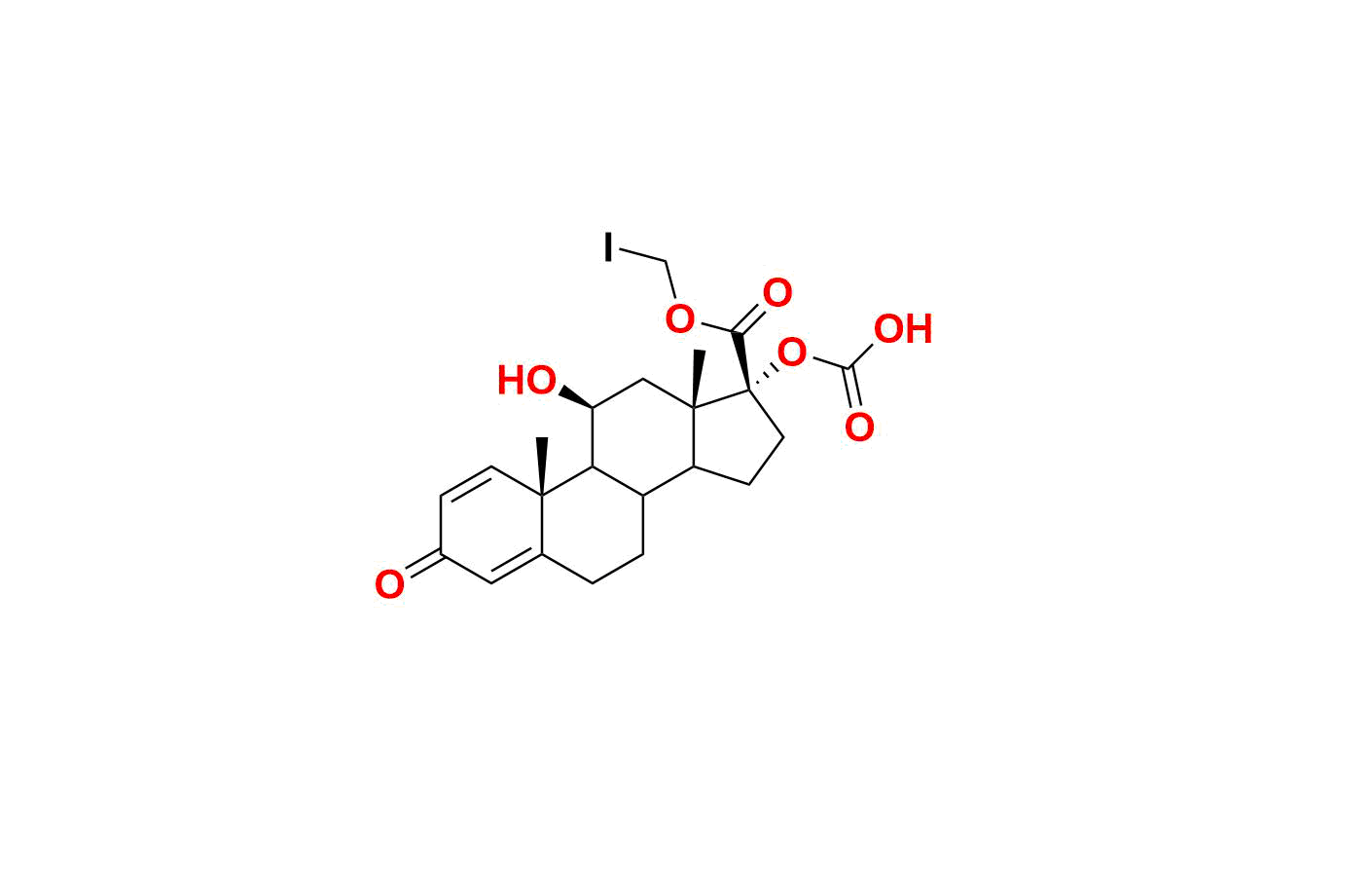 Loteprednol Etabonate Iodomethyl Ester