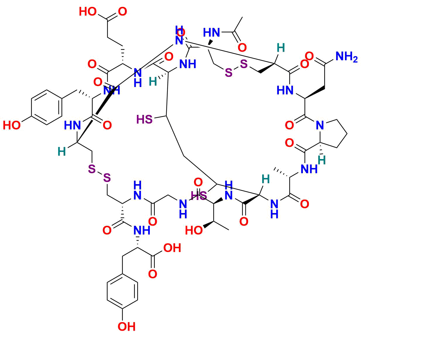 N-Acetyl Linaclotide Impurity