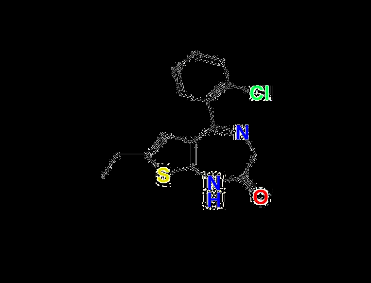N-Desmethyl Clotiazepam
