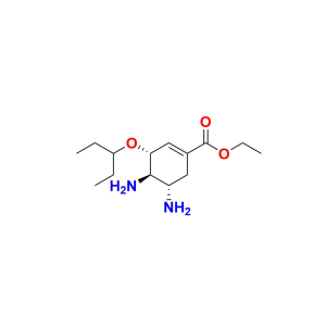 Oseltamivir D5 Hydrochloride Oseltamavir Diamine Impurity