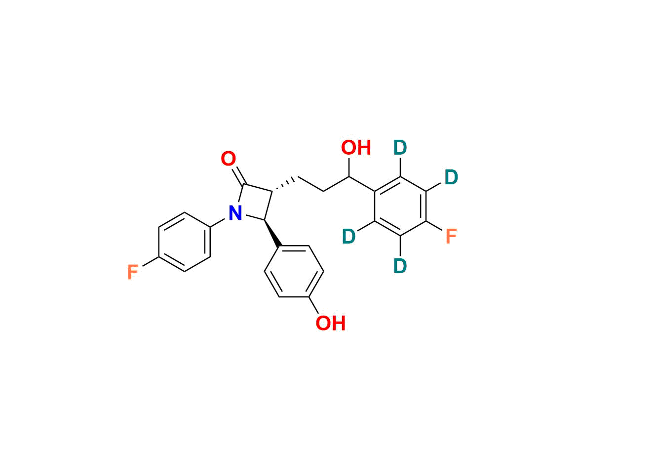 AQ-E007123.png Racemic Ezetimibe D4